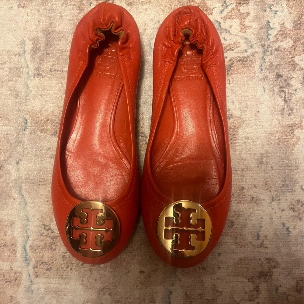 COPY - Tory Burch Minnie Leather Flats